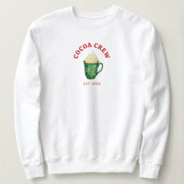 Cocoa Crew Modern juldamkläder T Shirt