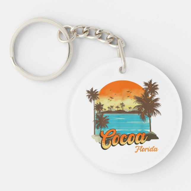 Cocoa Florida Beach Summer Vacation Handflatan Sun (Framsidan)