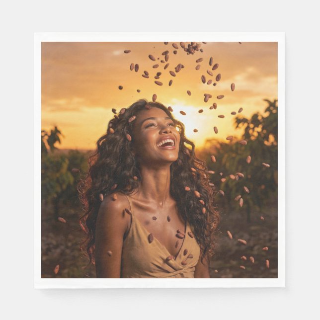 COCOA JOY PAPPERSSERVETT (Framsidan)