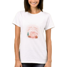 Cocoa, kakor & lugn – Pastell jul T-Shirt