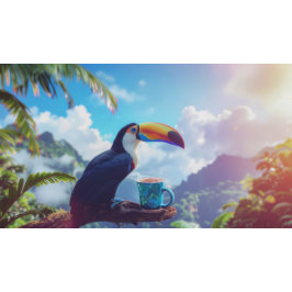 COCOA LOVER - TOUCAN POSTER