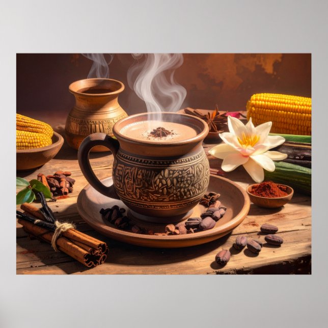 COCOA - MAYA - AZTEC POSTER (Framsidan)