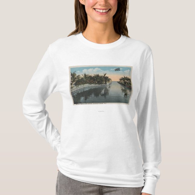 Cocoanut dunge, FL - Curtis James godskanal Tee Shirt (Framsida)