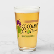Cocoanut Grove Orchestra Tumbler Glass