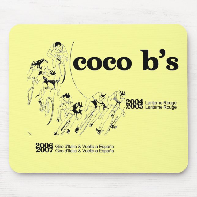 CocoBs Le Turnera Mousepad Musmatta (Framsidan)
