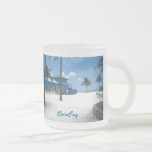 CocoCay Frostad Glasmugg
