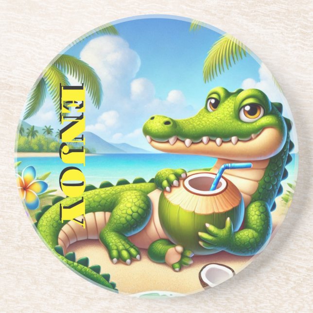 COCODRILLO MED COCO VATTEN UNDERLÄGG (Framsidan)