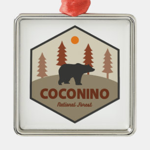 Coconino National Forest Björn Julgransprydnad Metall