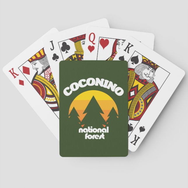Coconinos nationella skog casinokort (Baksidan)
