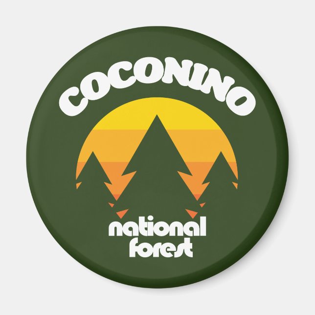 Coconinos nationella skog magnet (Framsidan)