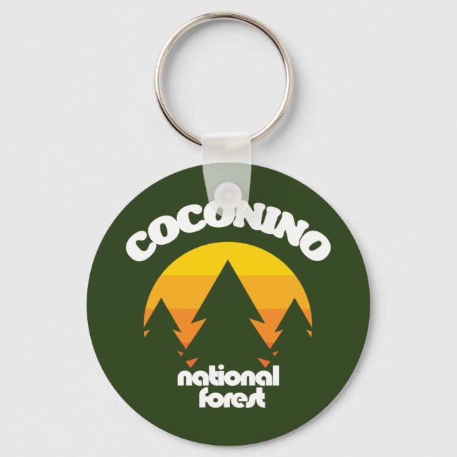 Coconinos nationella skog nyckelring (Framsida)
