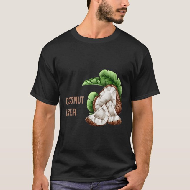 Coconut Älskare T Shirt (Framsida)