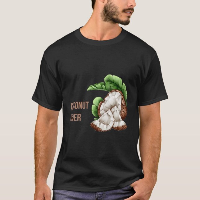 Coconut Älskare T Shirt (Framsida)