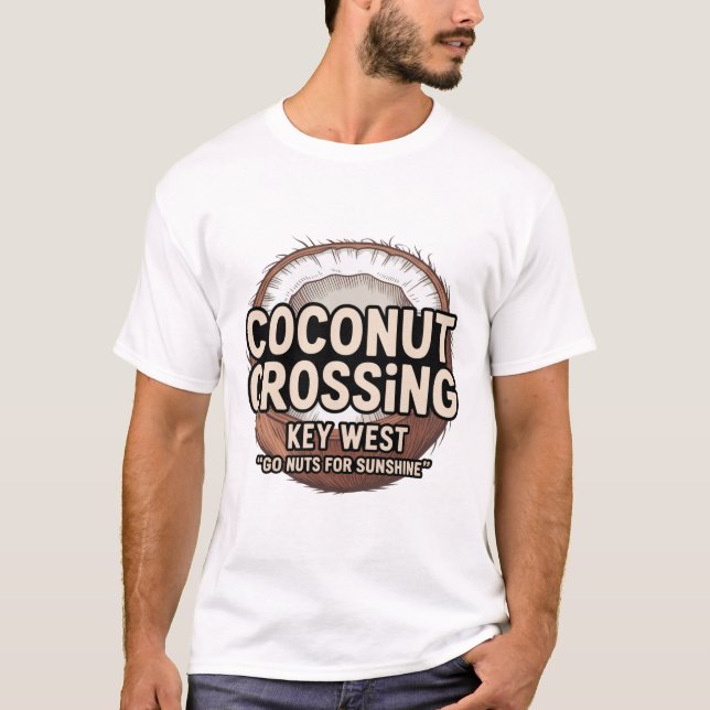 Coconut Crossing T Shirt (Framsida)