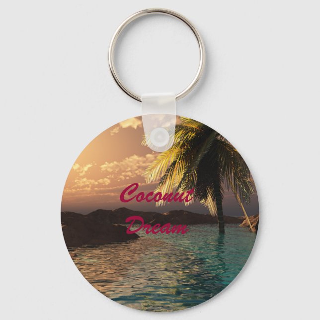 Coconut Dream Keychain Nyckelring (Framsida)