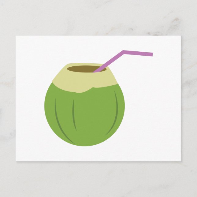 Coconut Drink Vykort (Framsida)
