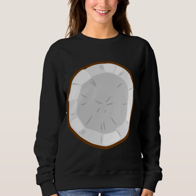 Coconut Easy Funny Matching Halloween Costume Mana T Shirt (Framsida)