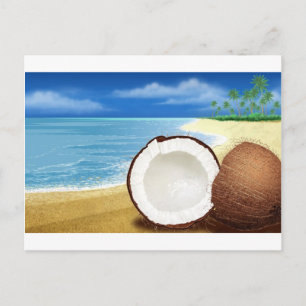 Coconut Getaway Vykort