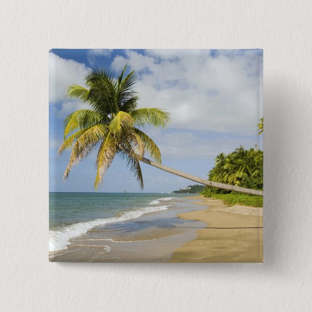 Coconut Grove Beach vid Cades Bay, med St. 2 Knapp (Framsida)