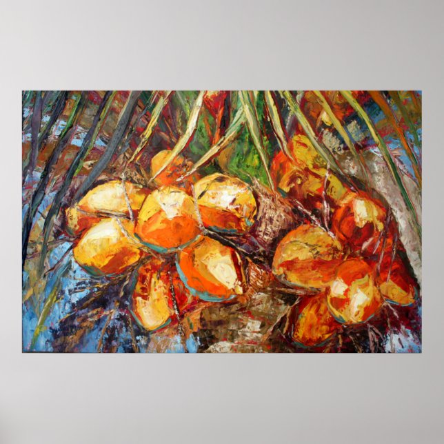 Coconut Guld Poster (Framsidan)