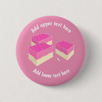 Coconut Ice Rosa and White Sweets - Add a Slogan