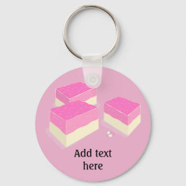 Coconut-isblock på anpassningsbarna färg - lägg ti nyckelring