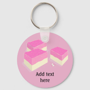 Coconut-isblock på anpassningsbarna färg - lägg ti nyckelring