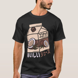 Coconut Juice Japanska Lemonade Otaku Aesthetic Va T Shirt