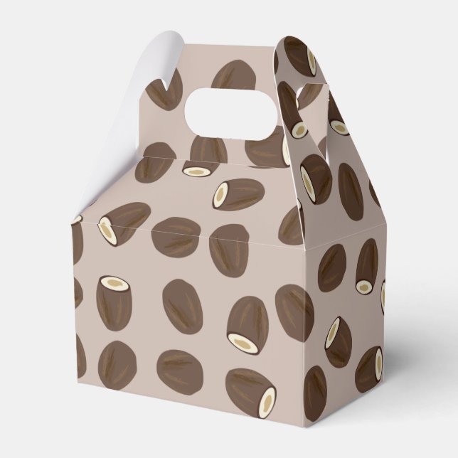 Coconut Mönster Presentaskar (Framsidan Sidan)