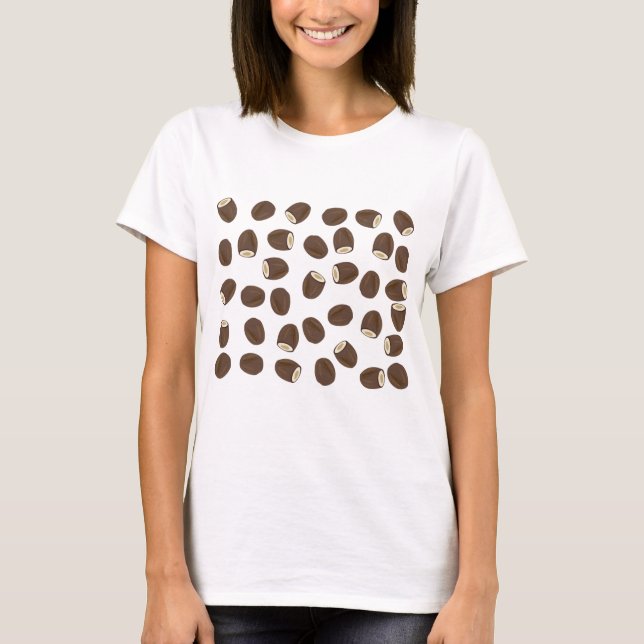 Coconut Mönster T Shirt (Framsida)