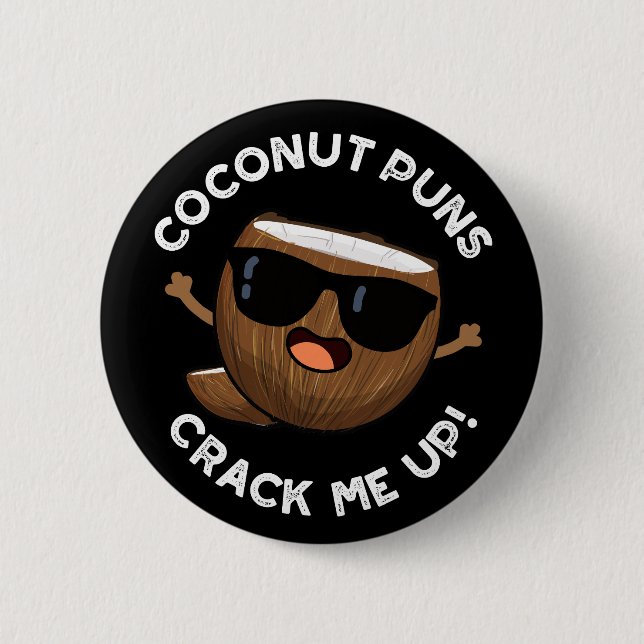 Coconut Puns knäckte upp mig från Mörk BG Knapp (Framsida)