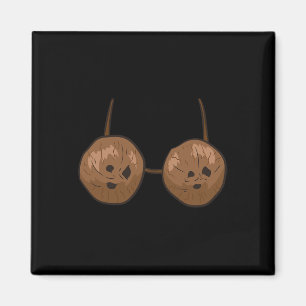 Coconut Summer Coconuts Bra Roligt Coconut Magnet