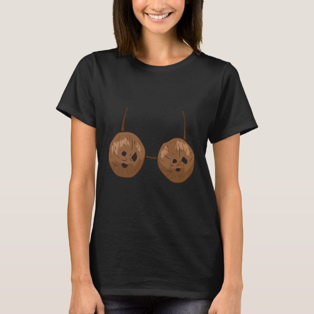 Coconut Summer Coconuts Bra Roligt Coconut T Shirt (Framsida)