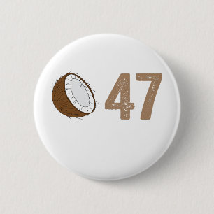 Coconut Träd Kampanj Slogan 47 Kamala Påstående D Knapp