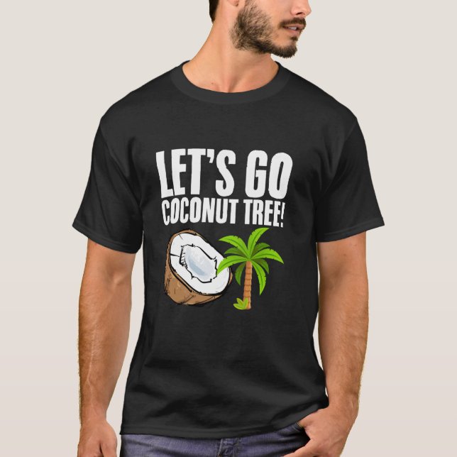 Coconut Träd Meme Kamala Harris Funny Coconut Träd T Shirt (Framsida)