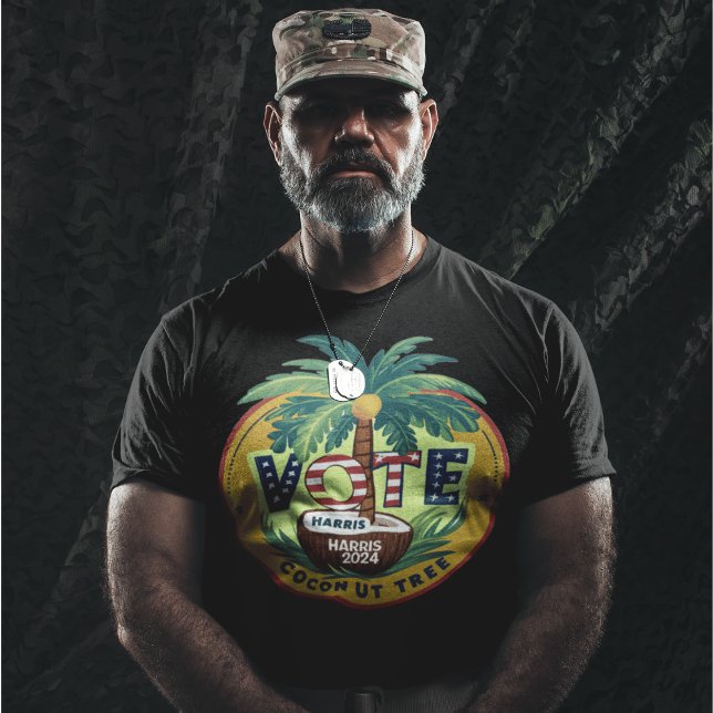 Coconut Träd Omröstning om Kamala Harris T Shirt (Skapare uppladdad)