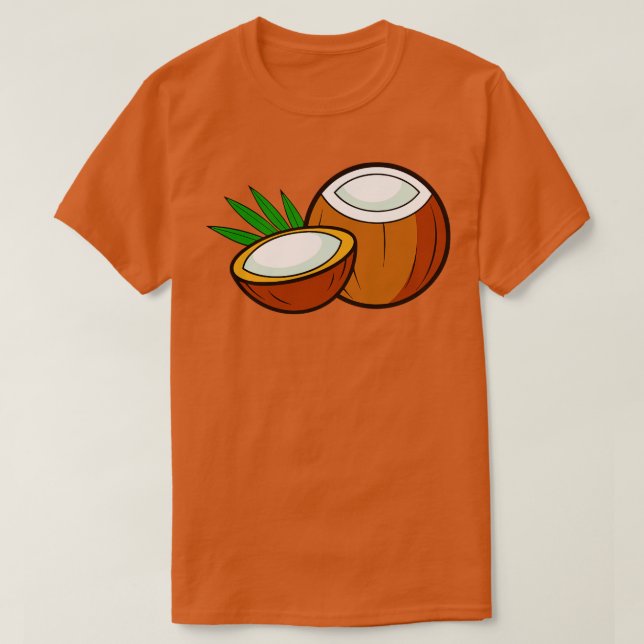 Coconut TShirt 7 T Shirt (Design framsida)