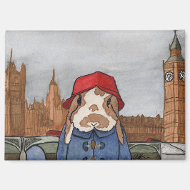 Coconut's Äventyr: April Magnet 3,5 tum x 2,5 tum