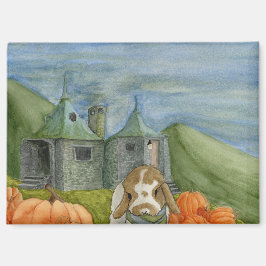Coconut's Äventyr: Oktober Magnet 3,5 tum x 2,5 tu