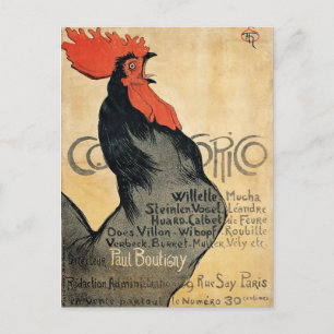 Cocorico - Steinlen Vykort