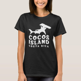 Cocos Island Costa Rica Hammerhead Shark Awareness T Shirt