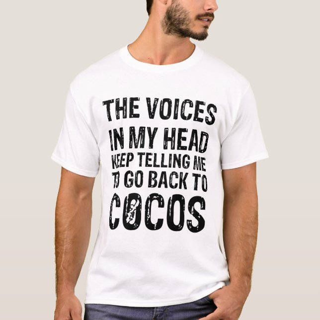 Cocos Voices Manar T-Shirt (Framsida)