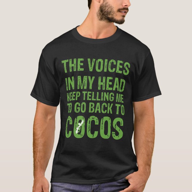 Cocos Voices Manar T-Shirt (Framsida)
