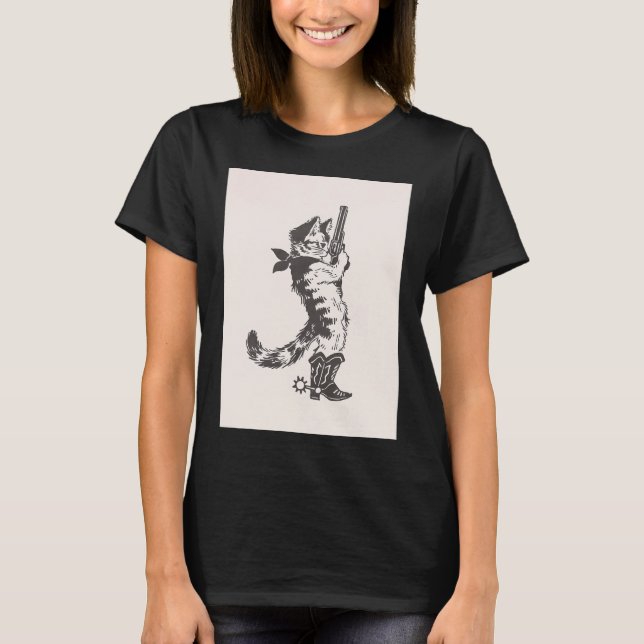 Cocow Katt T Shirt (Framsida)