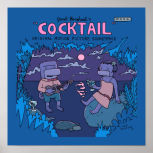 Coctailalbum täcker affischen poster