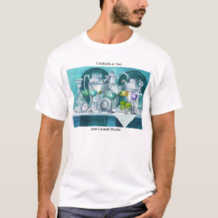 Coctailar på skjorta två t shirt
