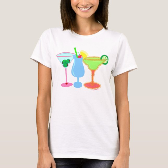 Coctailar T Shirt (Framsida)