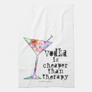 COCTAILPUBHANDDUKAR, VODKA ÄR MER BILLIG ÄN TERA KÖKSHANDDUK