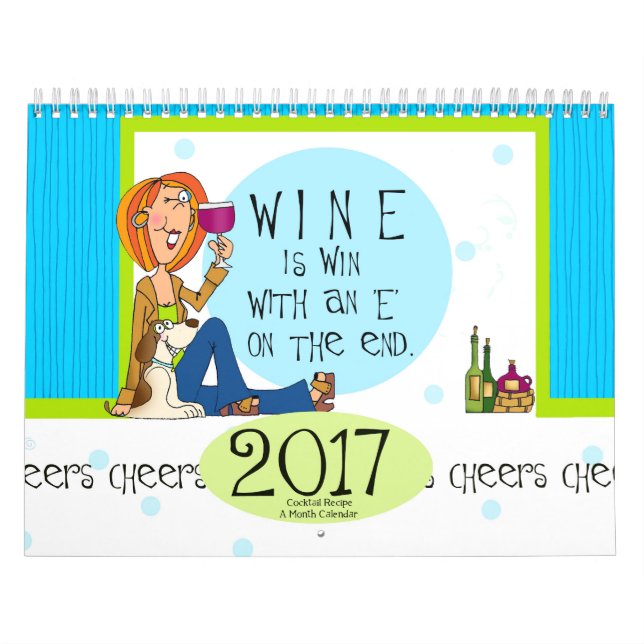 Coctailreceptkalender Kalender (Omslag)