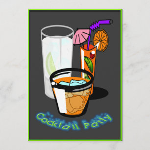Coctails cocktailpartyinbjudningar inbjudningar